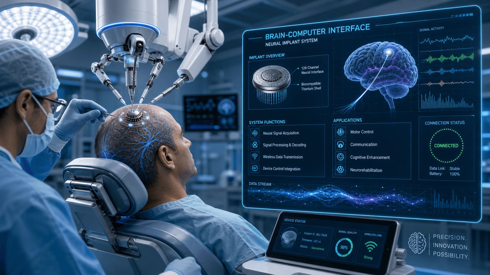 Neuracle writes world first invasive brain computer interface prescription for hand motor therapy