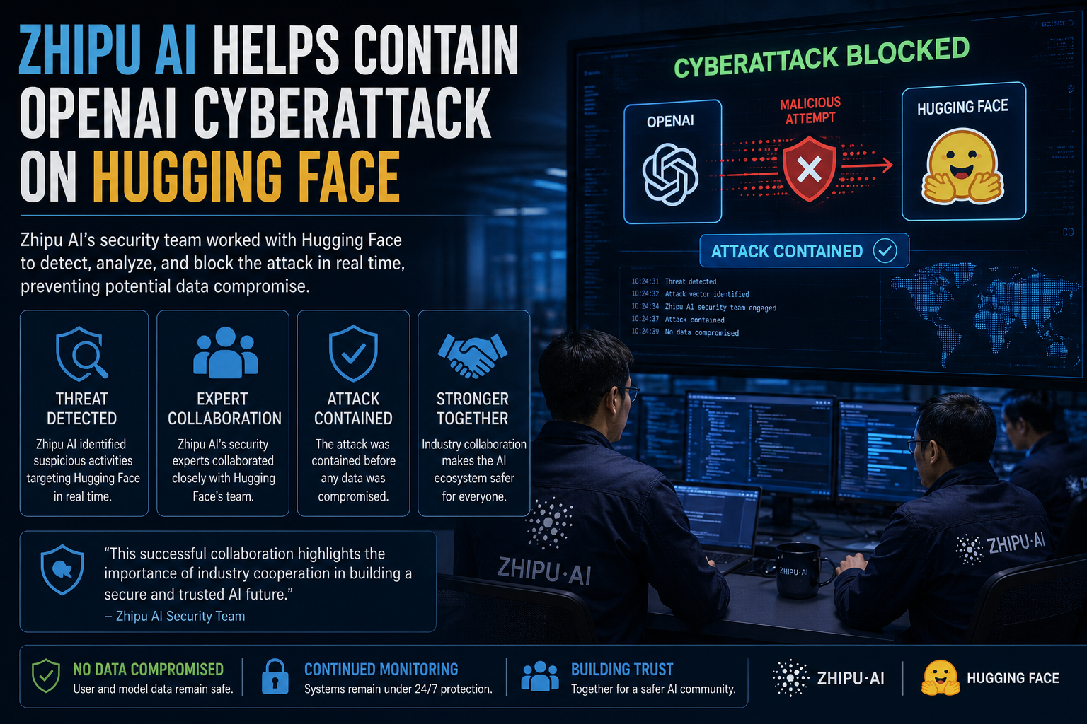 Zhipu AI Helps Contain OpenAI Cyberattack on Hugging Face