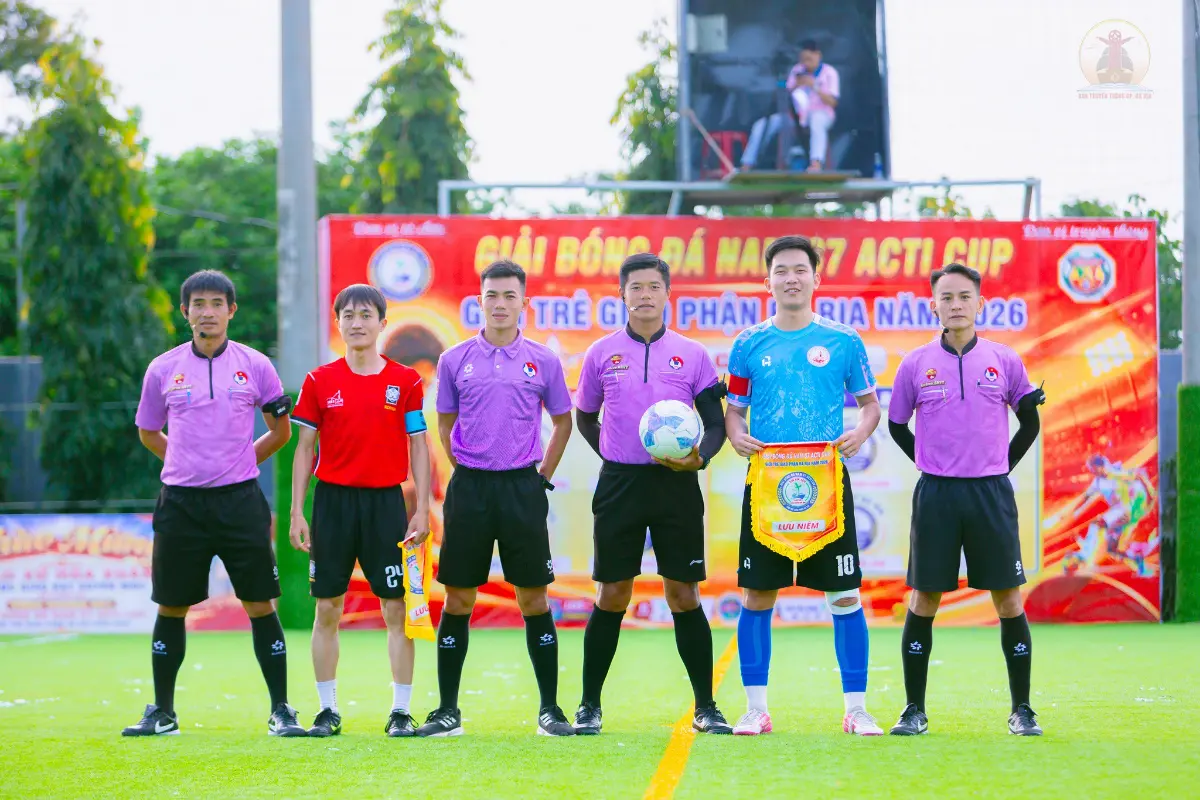 hình ảnh khai mạc giải bóng đá Giới Trẻ Giáo Phận Bà Rịa - Acti Cup 2026