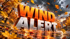 Central California Fire Weather Alert: 40+ MPH Gusts Oct. 15-16