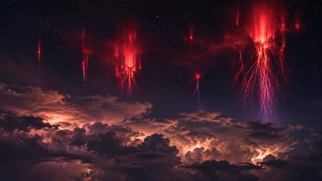 Butler County Sheriff Shares Insight on Rare 'Red Sprite' Phenomenon