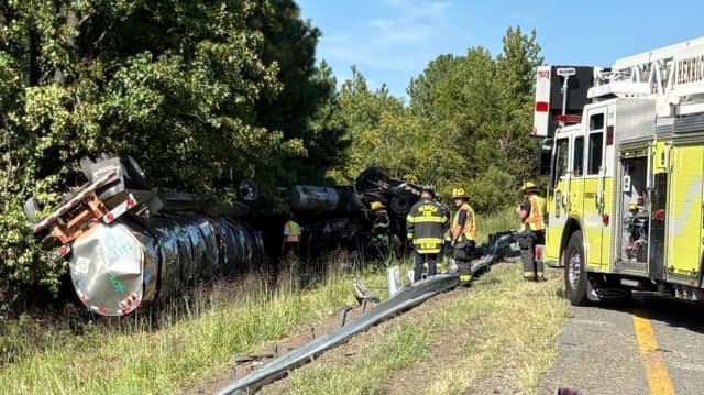 Virginia Traffic: I-95 Tanker Crash Spills Fuel in Hanover County