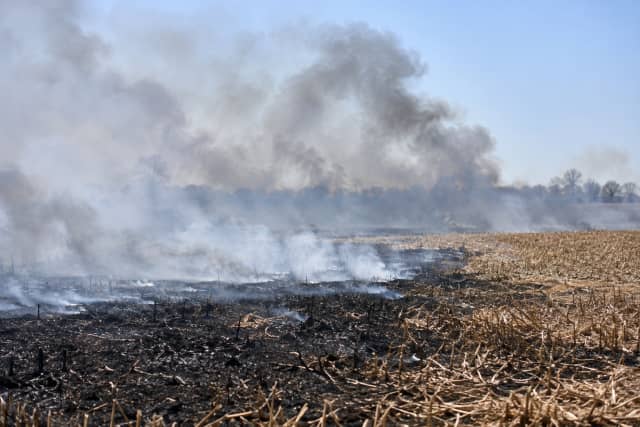 LaSalle County, IL Fire Alert: Brush Fire Spreads Near I-80