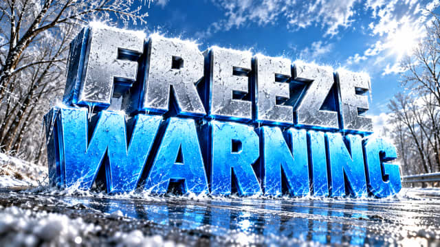 Inyo County, CA Freeze Warning Oct. 14: First Freeze Expected