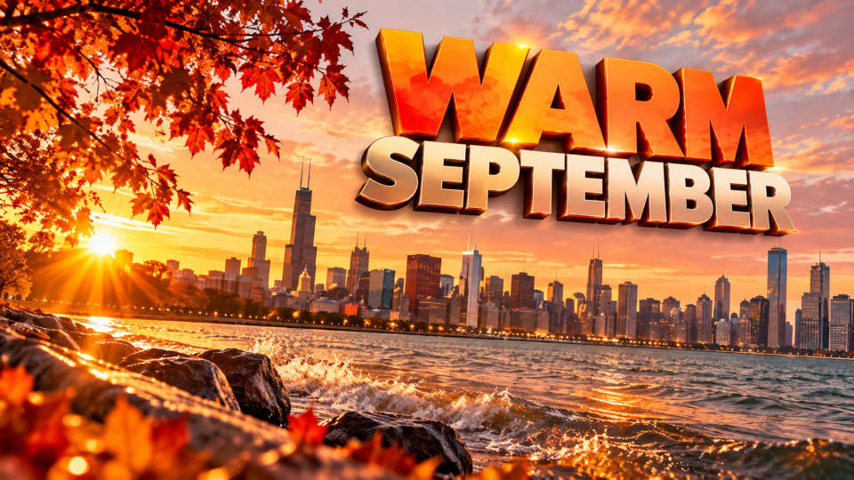 Chicago, Rockford End Warm, Wet September