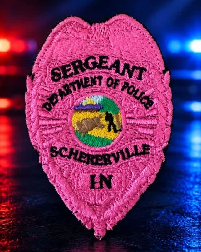 Schererville, IN Police Go Pink for Breast Cancer Awareness Month