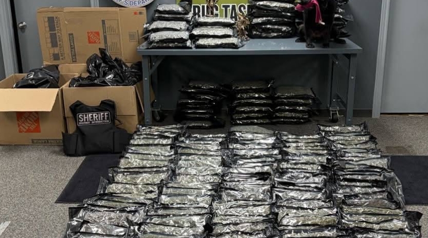 Indiana I-90 Traffic Stop Leads to 220-Pound Marijuana Seizure