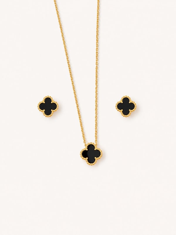 black clover necklace and earrings set, black clover necklace, clover necklace and earrings set, black clover jewelry set, four leaf clover necklace, clover pendant necklace, black clover earrings, clover chain necklace, lucky clover necklace, clover jewelry for women, black clover necklace and earrings set gold plated, black clover layered necklace and hoop earrings set, black clover necklace earrings bracelet ring set 4 piece, black clover pendant necklace with leverback earrings, black clover chain necklace for women gift set, black clover necklace and earrings for birthday gift, black clover necklace earrings set for bridesmaids, black clover chain necklace with earrings for everyday wear, hypoallergenic black clover necklace and earrings for sensitive ears, black clover necklace and earrings set for teens, black clover pendant necklace with matching earrings for anniversary, four-leaf clover necklace, lucky clover pendant, clover charm necklace, clover-shaped earrings, clover stud earrings clover dangle earrings, clover huggie hoops, dainty clover necklace, minimalist clover jewelry, layered clover chain, delicate clover pendant, elegant clover earrings, trendy clover set, chic black clover necklace, modern clover jewelry, classic four-leaf clover set, birthday gift clover necklace, anniversary jewelry set, bridesmaid clover earrings, mother’s day clover pendant, Christmas gift clover set, Valentine’s Day clover necklace, graduation gift clover jewelry, alahero clover jewelry (generic luxury dupe), Van Cleef clover dupe necklace, affordable clover necklace Amazon, Etsy black clover pendant, TikTok viral clover jewelry