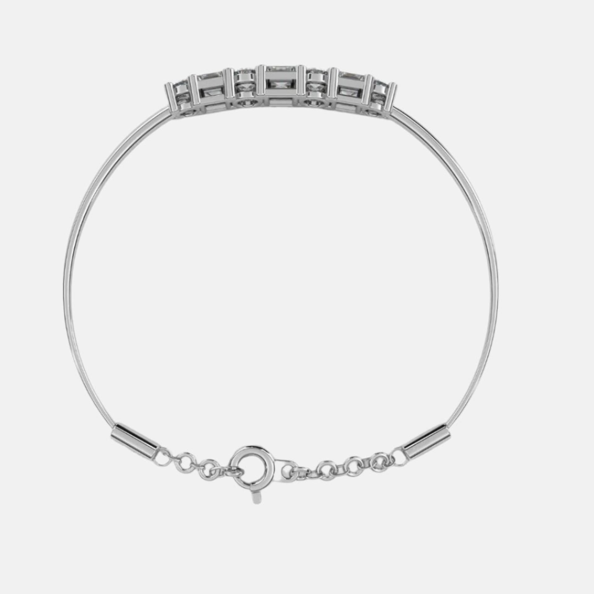 Bezel Set Multistone Bracelet