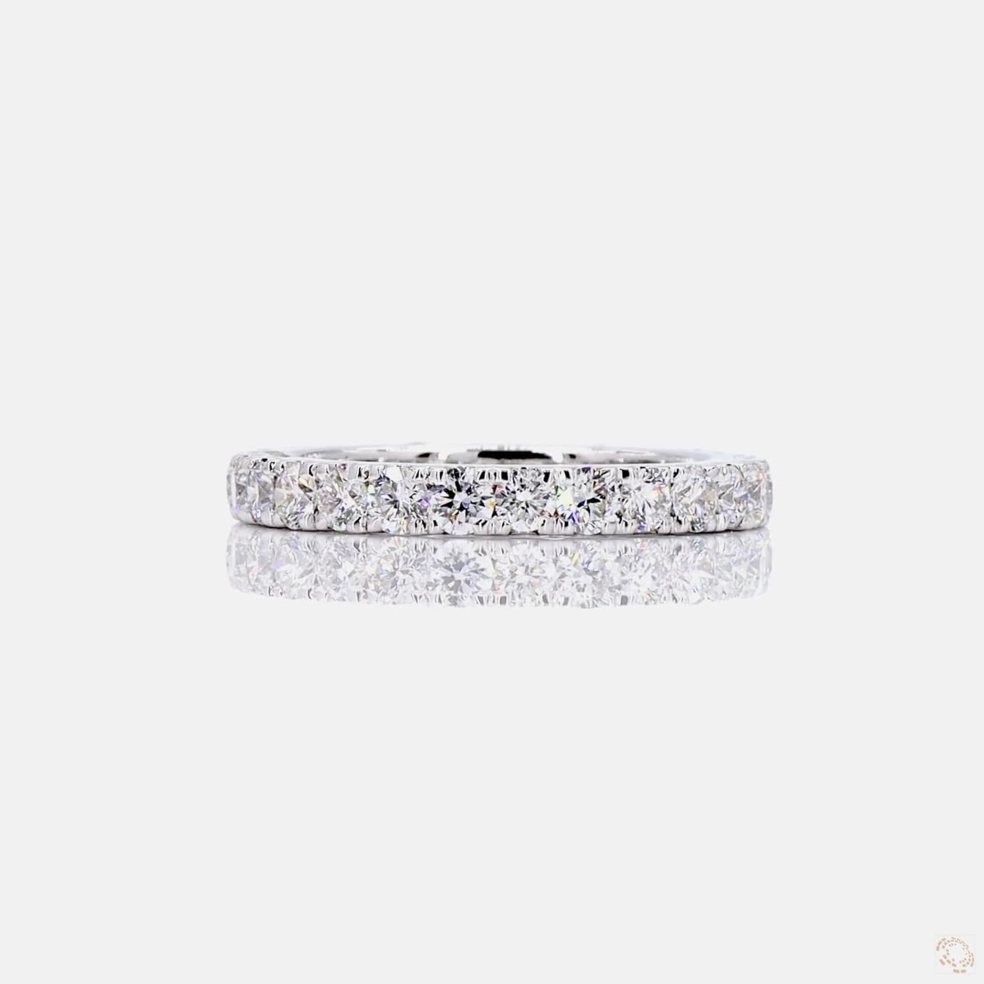 Classic Eternity Band — lab grown diamond