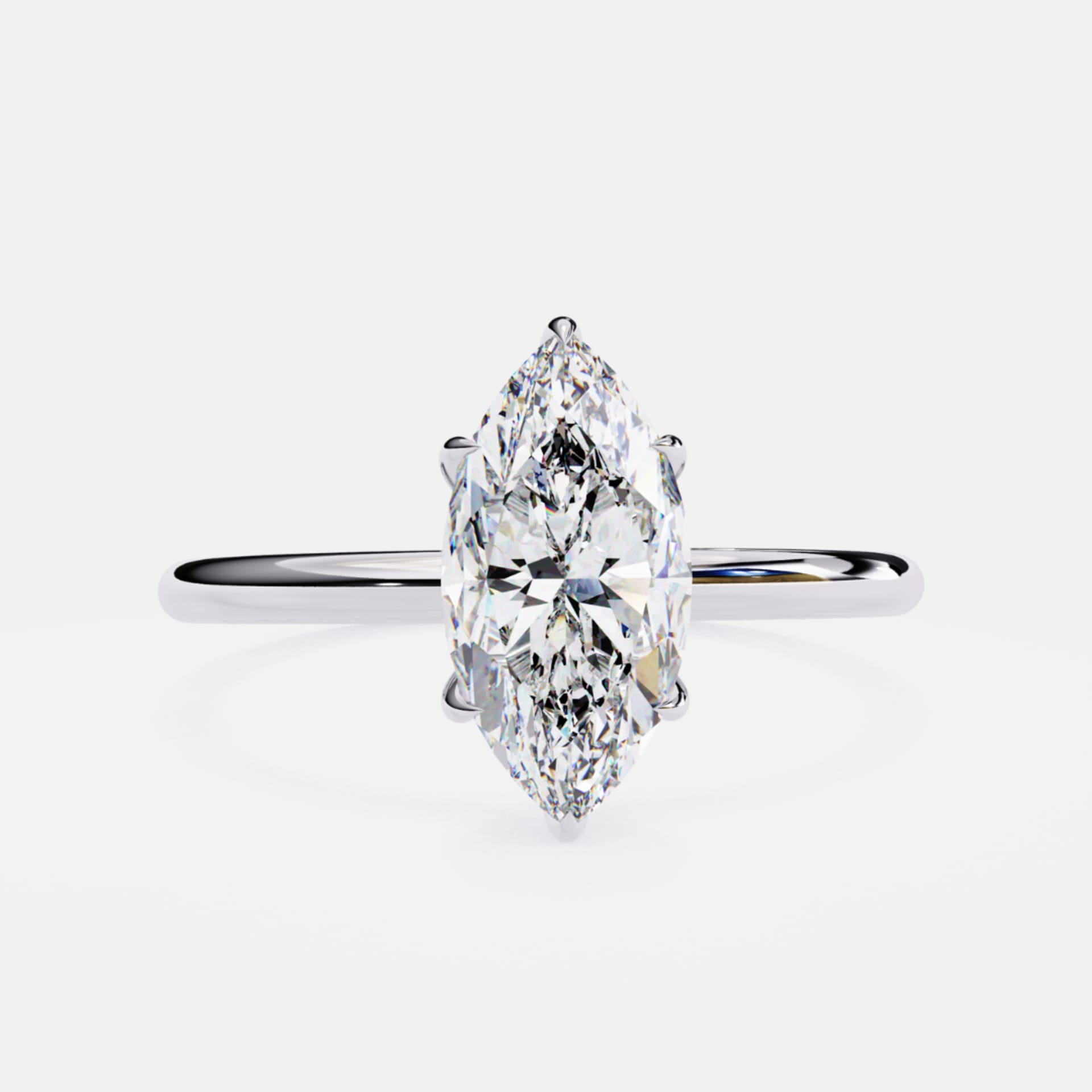 Classic Marquise Solitaire Ring