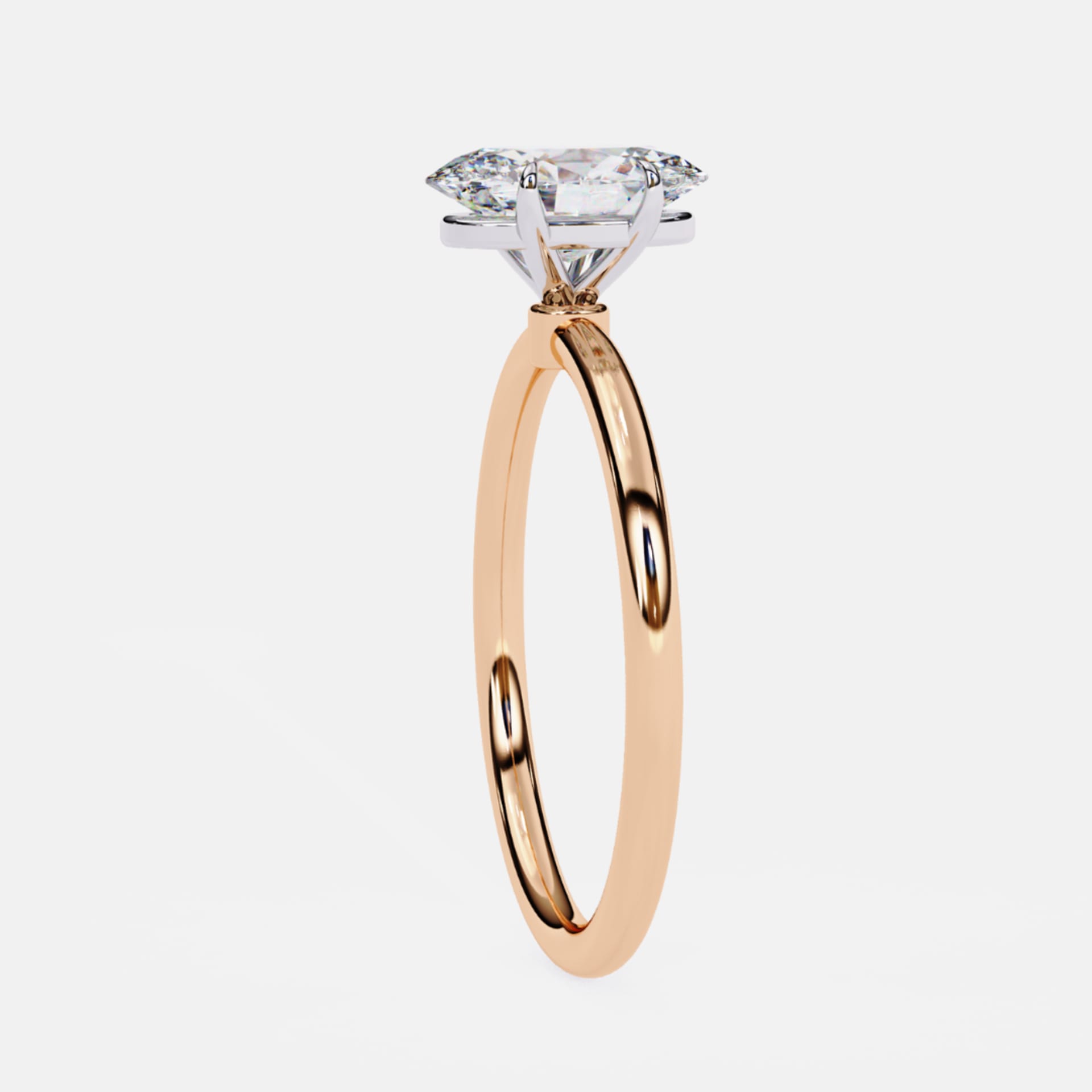 Classic Oval Solitaire Ring