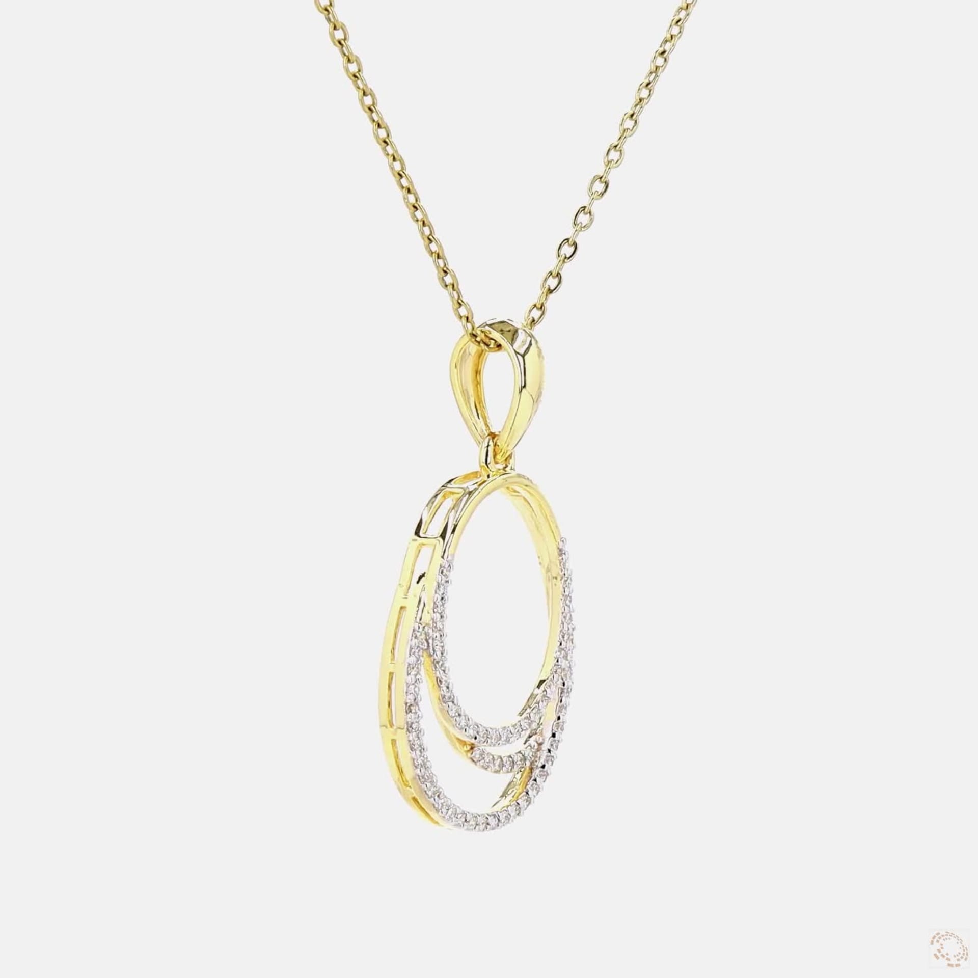 Diamond Orbit Pendant
