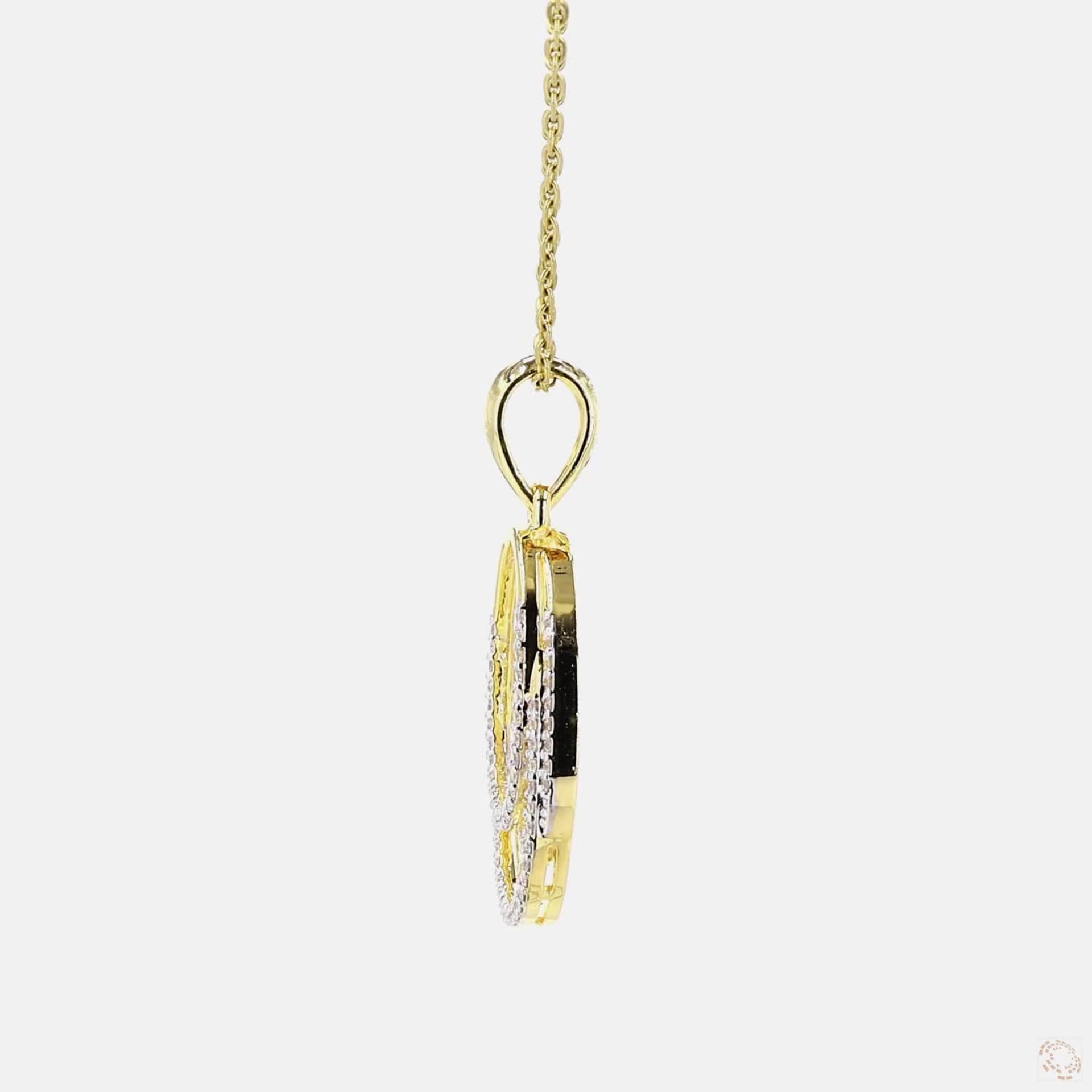 Diamond Orbit Pendant