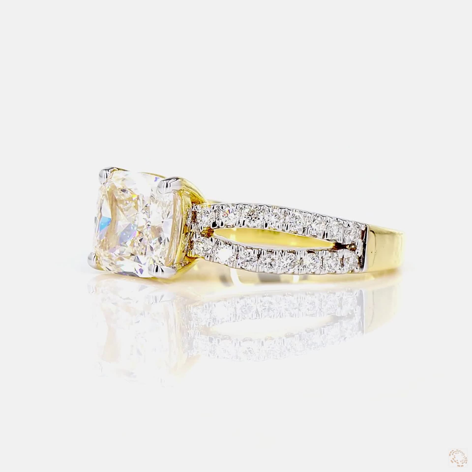 Dual Band Cushion Ring