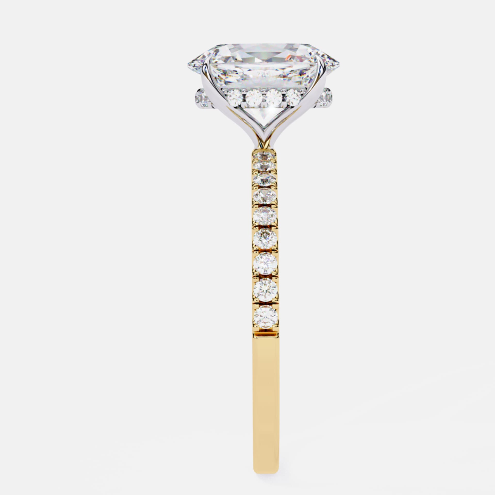 Eternal Oval Solitaire Ring