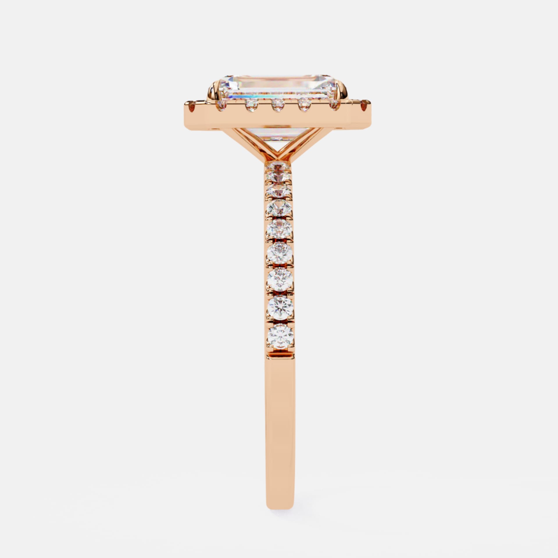 Eternal Radiant Halo Ring