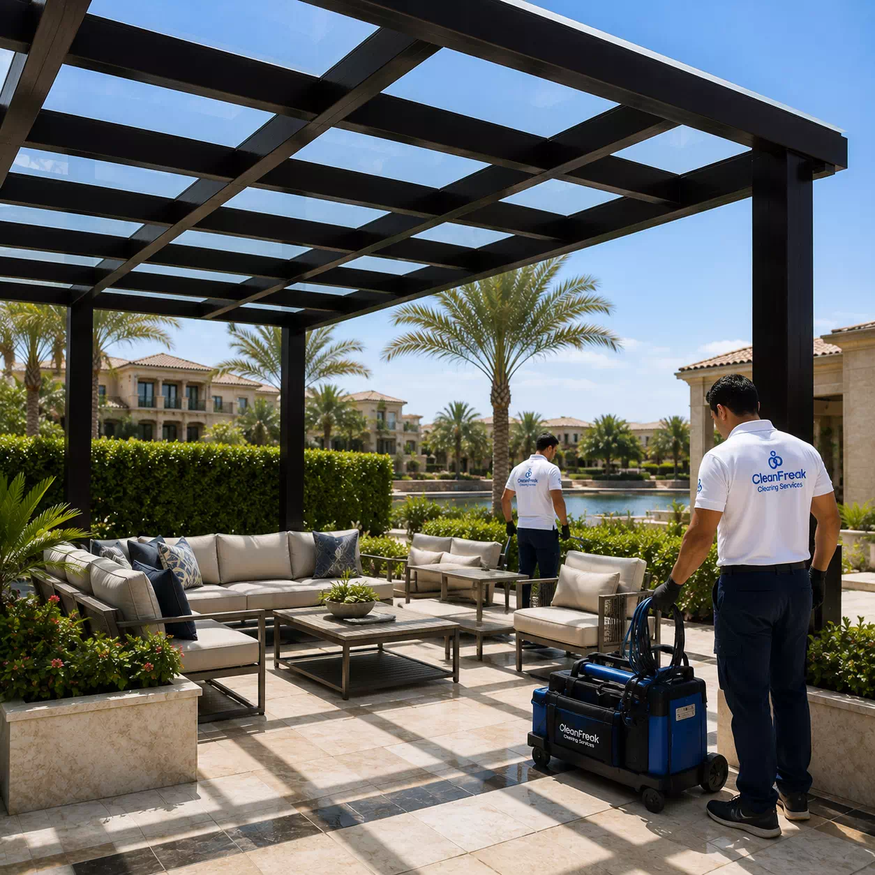 Pergola Cleaning