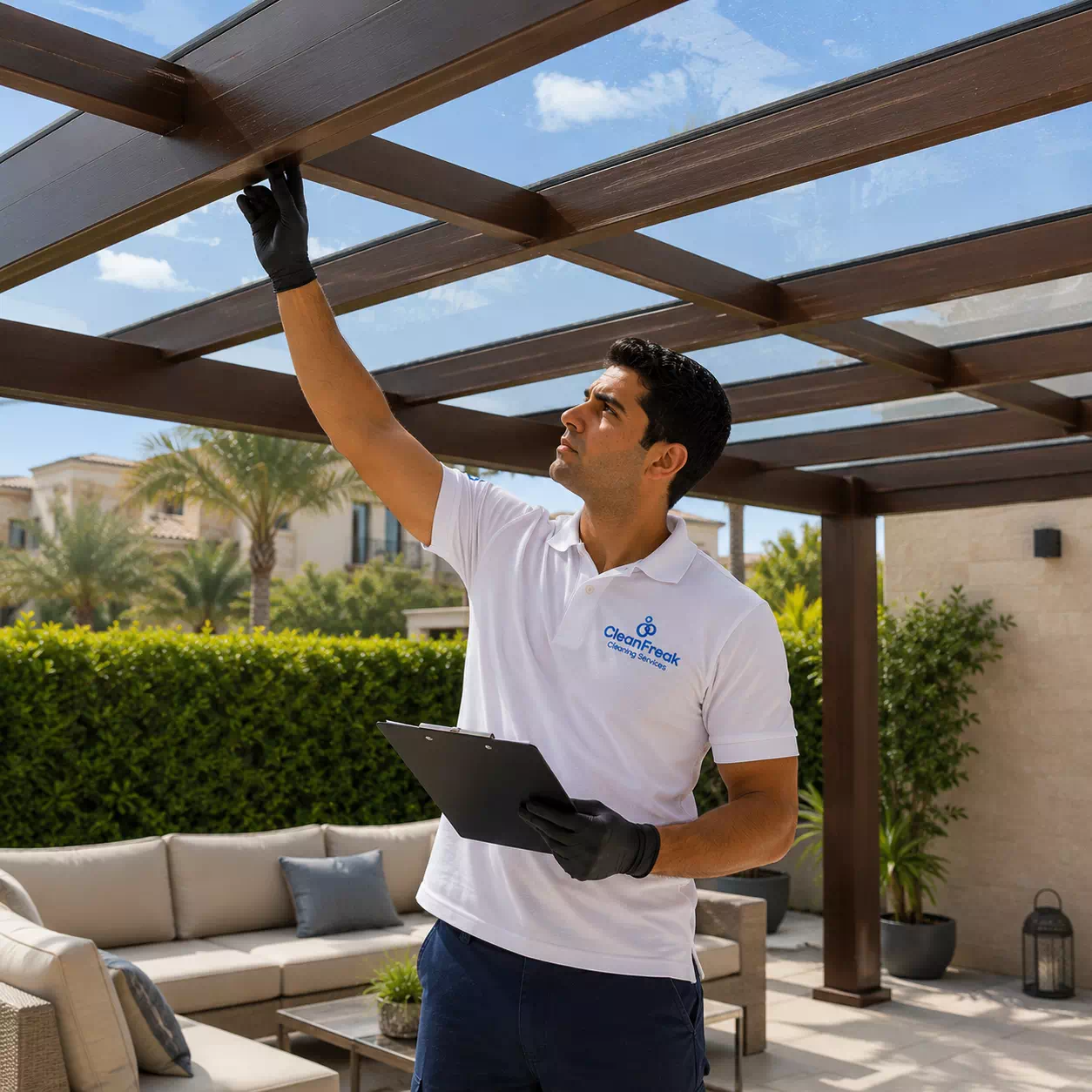 Pergola Cleaning