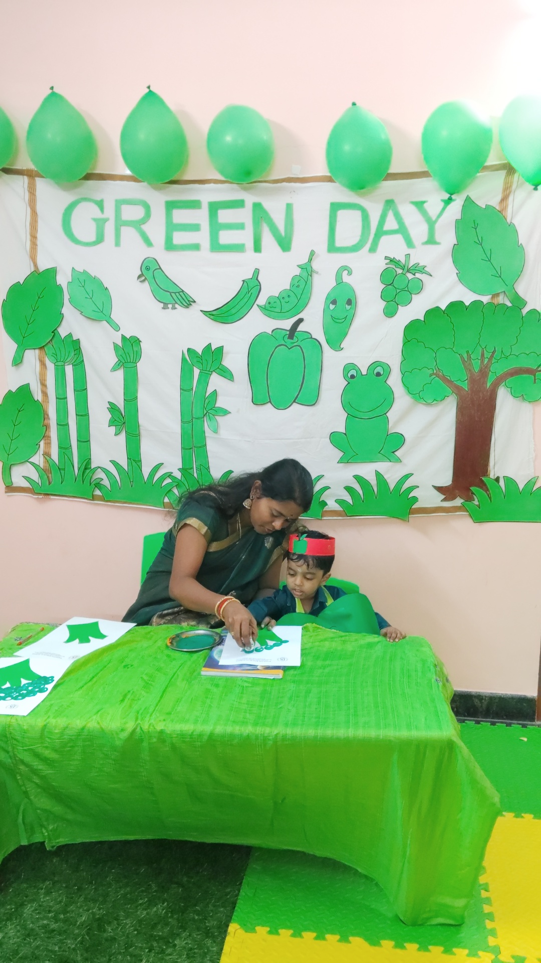 Green day celebration activity