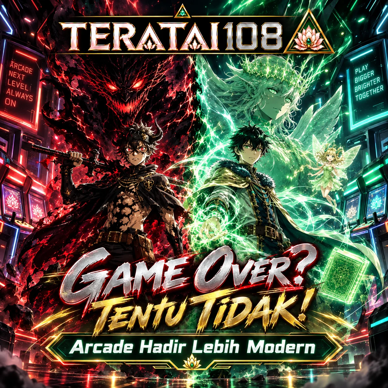 TERATAI108 Game Over? Tentu Tidak! Arcade Hadir Lebih Modern