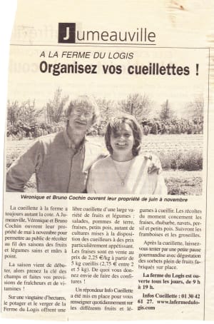 article de Courrier de Mantes de Juin 2006