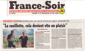 article de France Soir de Mai 2008
