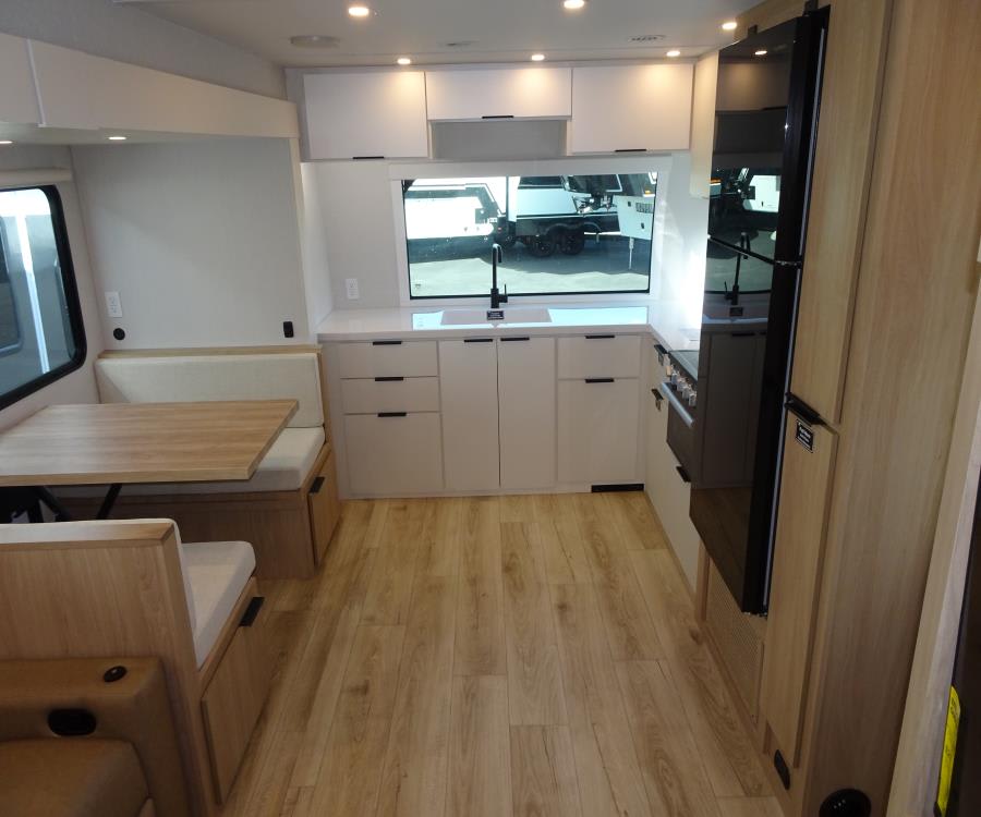2026 Winnebago Towables THRIVE — rear three-quarter view