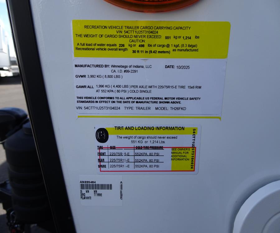 2026 Winnebago Towables THRIVE — photo 29 view