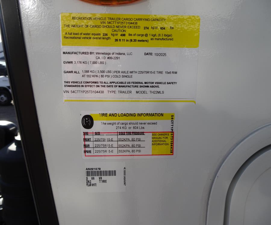 2026 Winnebago Towables THRIVE — photo 28 view