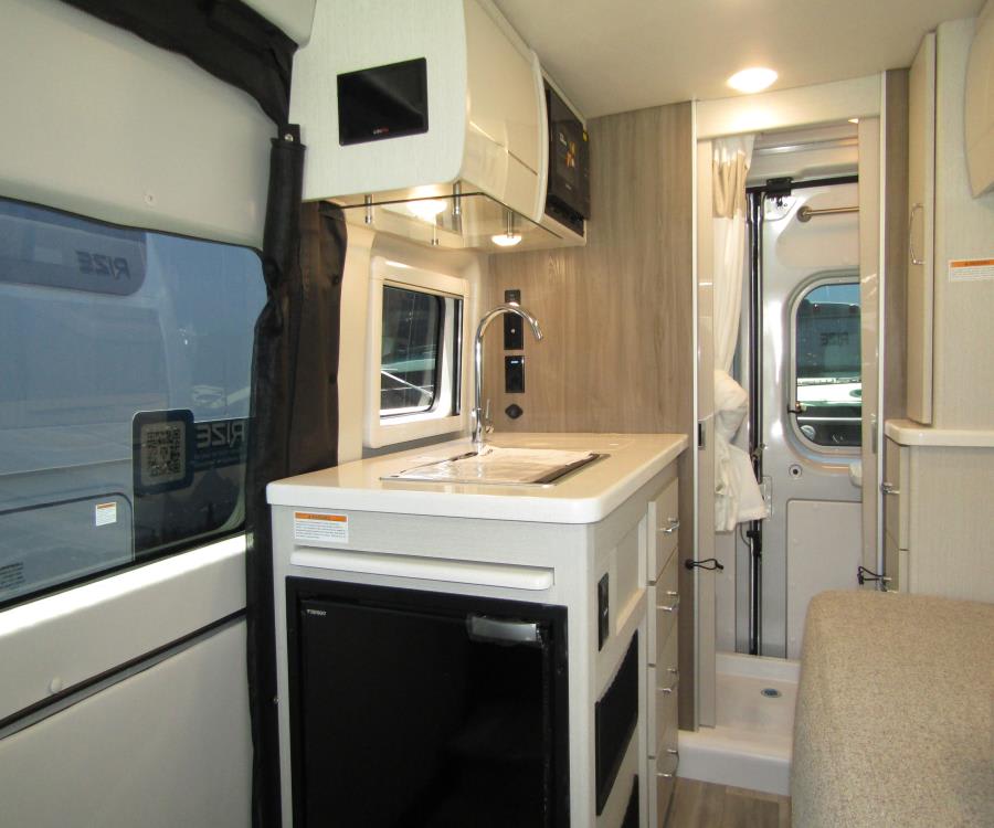 2026 Thor Motor Coach RIZE — engine compartment view