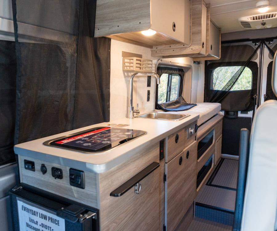2026 Winnebago SOLIS — engine compartment view