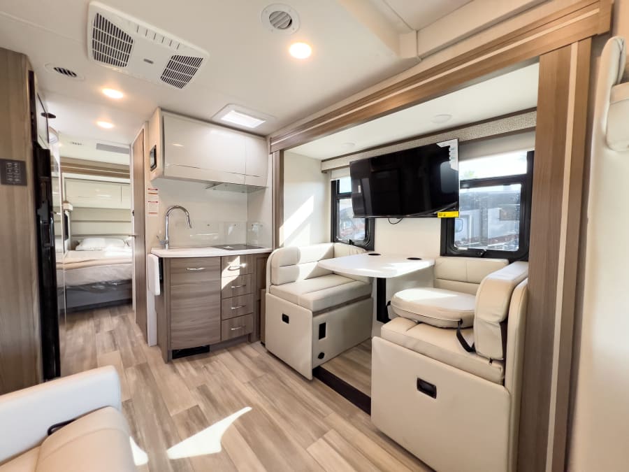 2026 Thor Motor Coach DELANO — engine compartment view