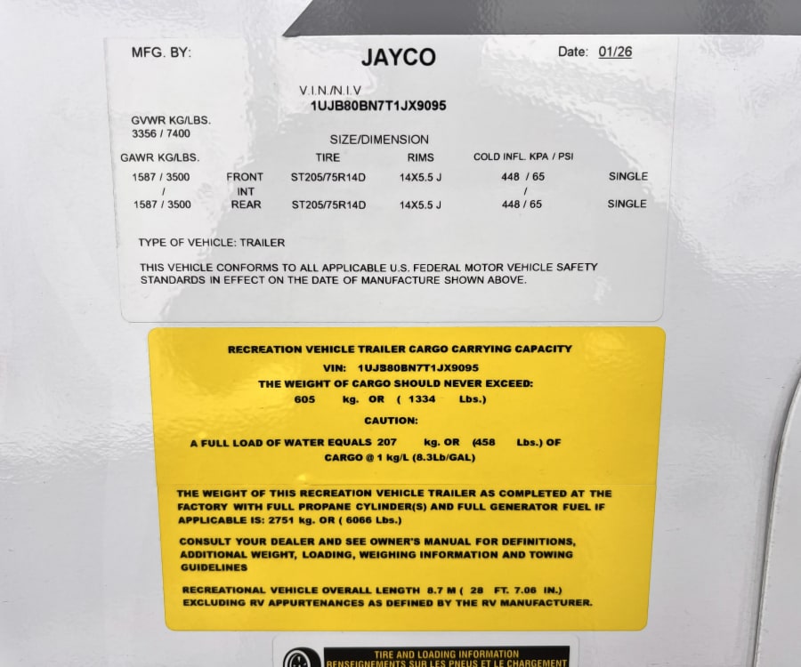 2026 Jayco NORTH TRAIL — photo 35 view