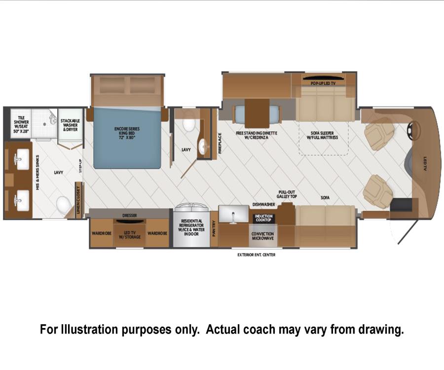 2026 Fleetwood DISCOVERY LXE — photo 46 view