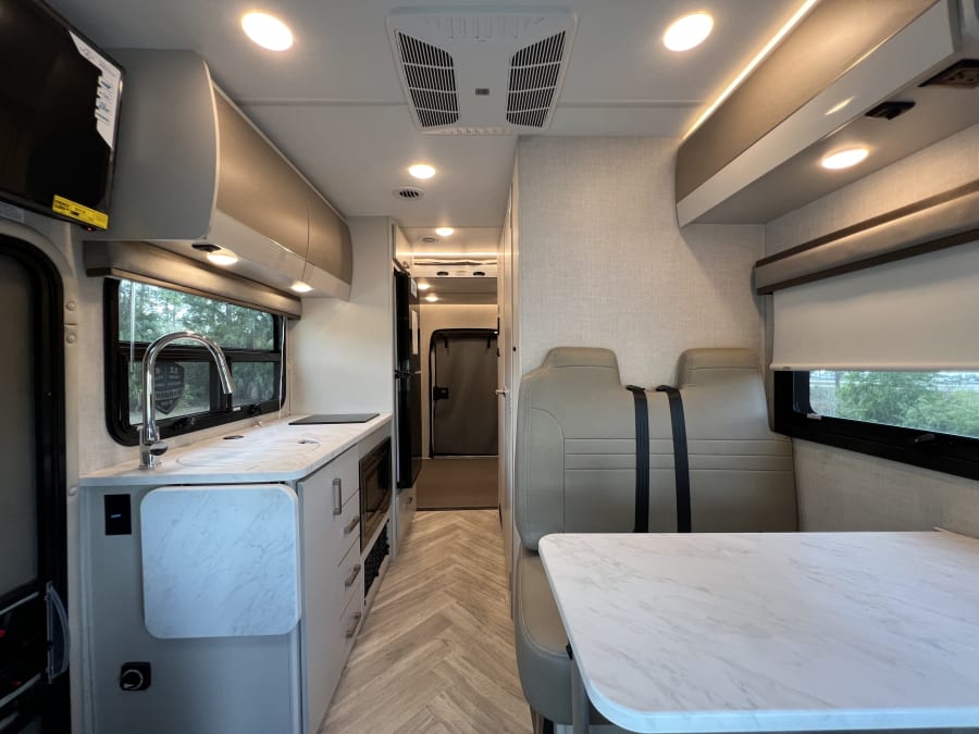 2026 Thor Motor Coach GEMINI TRIP — engine compartment view