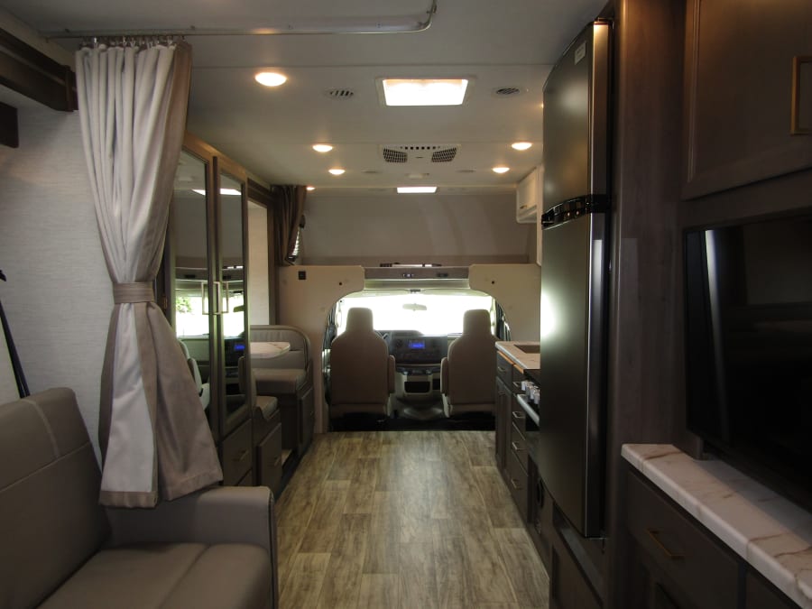 2024 Thor Motor Coach CHATEAU — rear three-quarter view