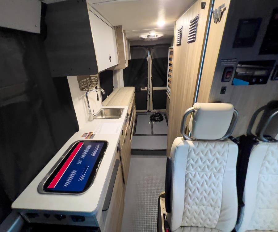 2026 Winnebago SOLIS — engine compartment view