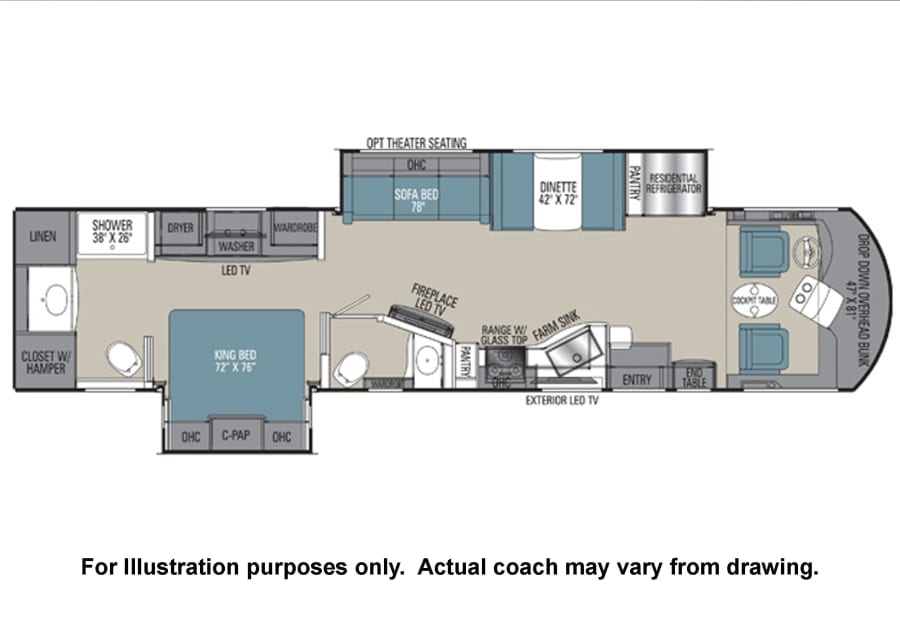 2021 Coachmen SPORTSCOACH — photo 38 view