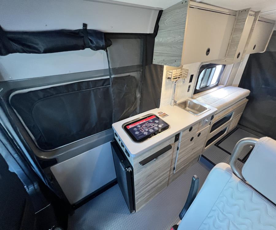 2026 Winnebago SOLIS — engine compartment view