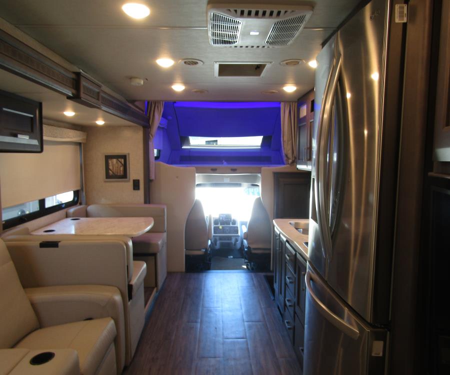 2023 Thor Motor Coach PASADENA — rear three-quarter view