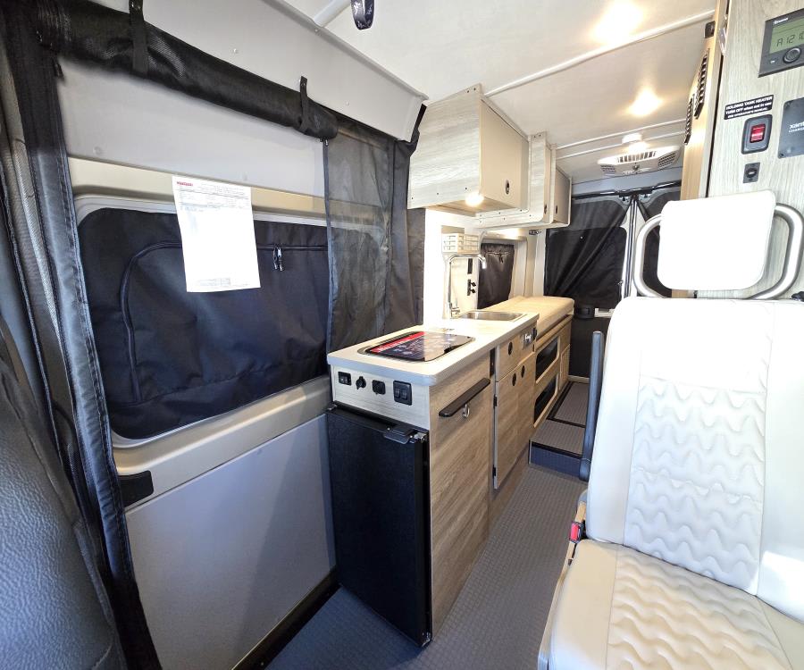 2026 Winnebago SOLIS — engine compartment view