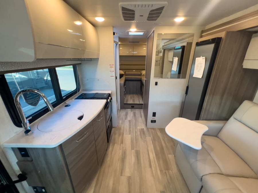 2026 Thor Motor Coach DELANO — engine compartment view