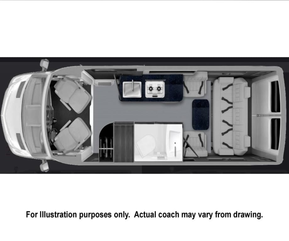 2025 Grech Sprinter Grech RV Strada-ion - Mercedes Class B RV For Sale ...