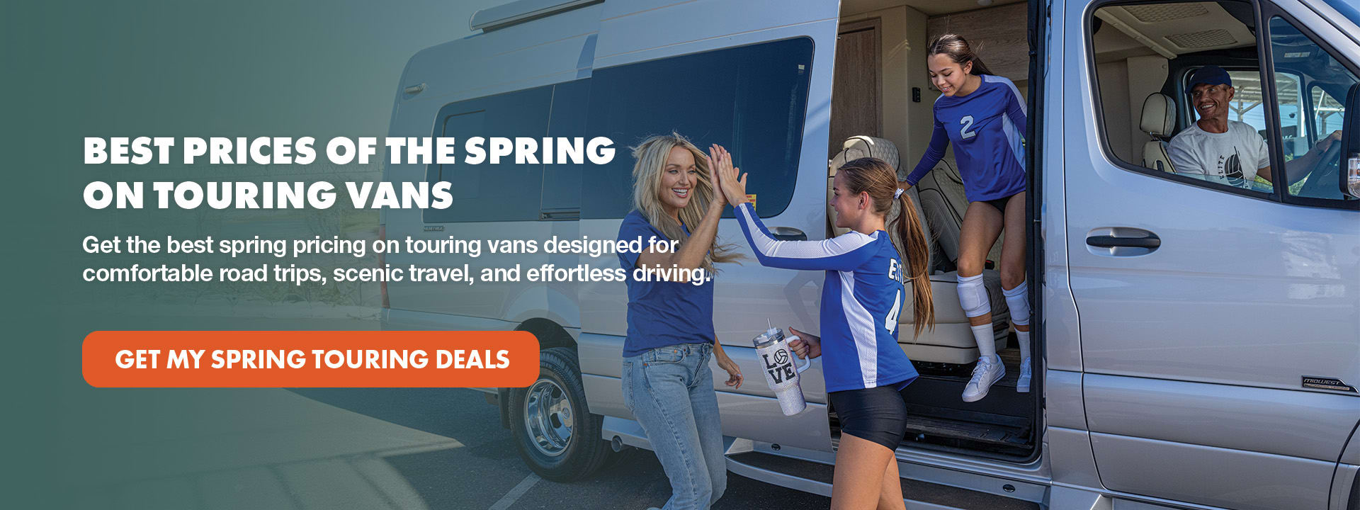 Spring Touring Vans Deals
