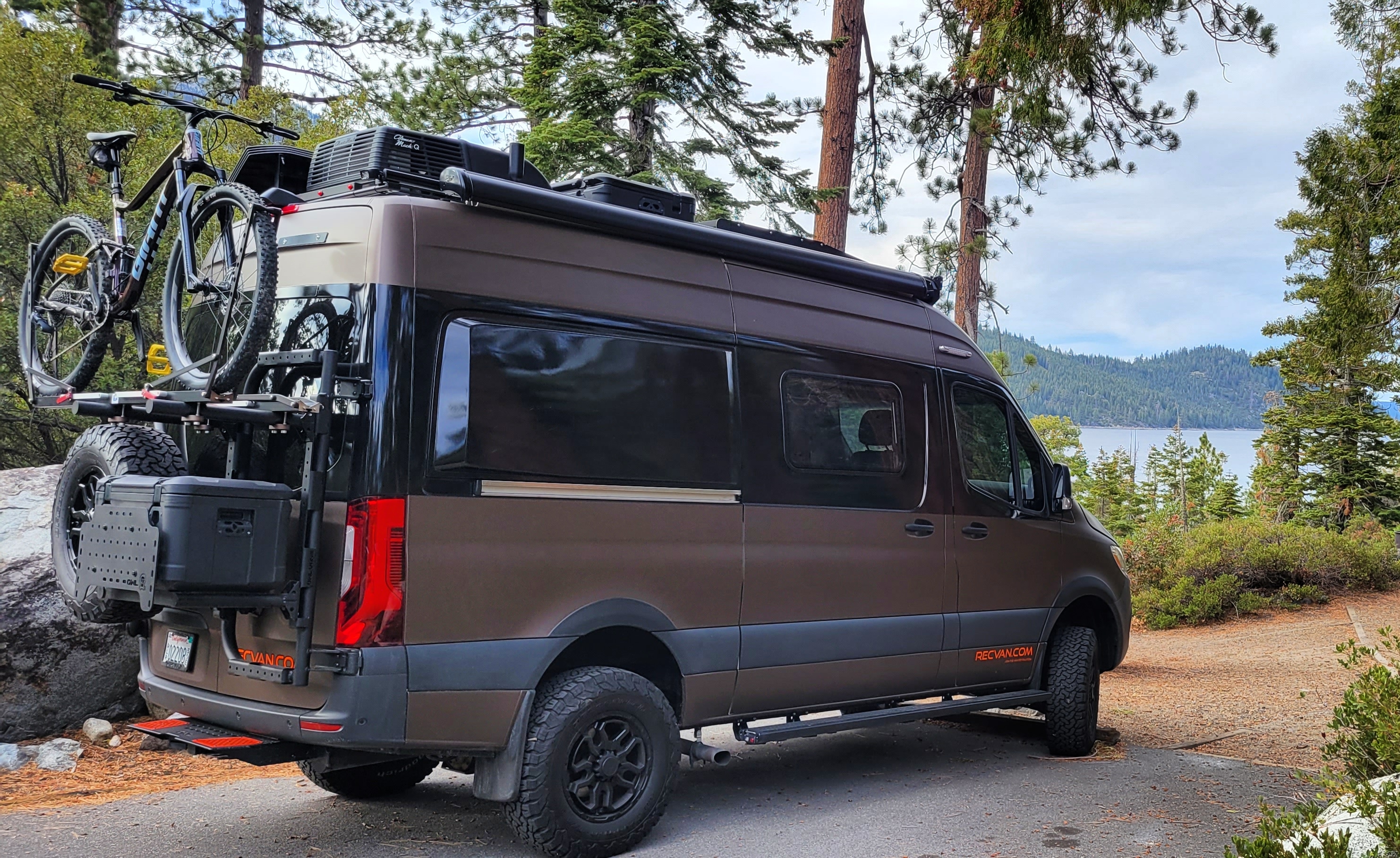 Adventure van in Lake Tahoe, CA