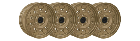 OWL Talon Bronze Super Single Wheels Set of 4