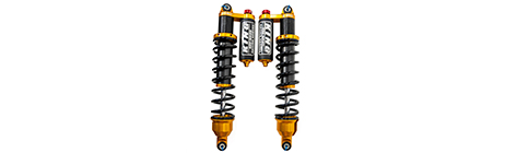 King Shock Adjustable Rear Gold Pair
