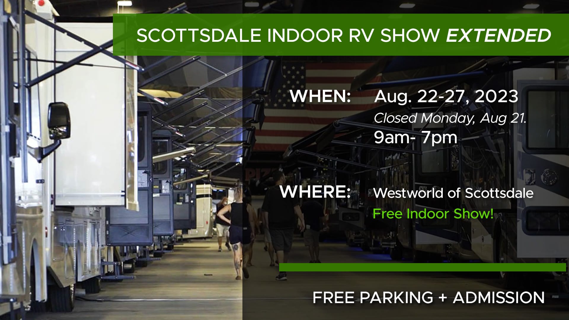 Scottsdale RV Super Show Extended RV Shows in the USA La Mesa RV