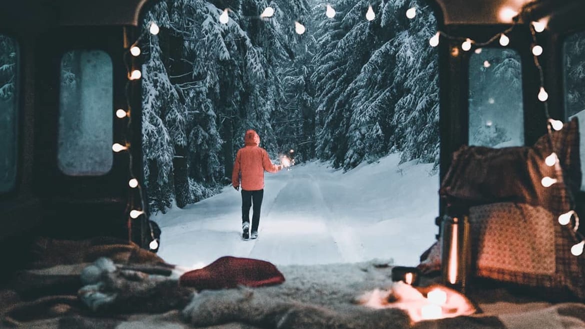 Everything you need to know about RVing this winter. Snow, camping, hiking and your winterization needs